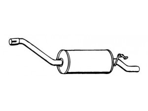 WALKER 12699 galinis duslintuvas 
 Išmetimo sistema -> Duslintuvas
5023339, 6146565