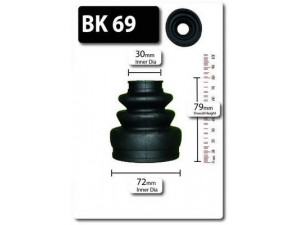 SHAFTEC BK69 gofruotoji membrana, kardaninis velenas 
 Ratų pavara -> Gofruotoji membrana