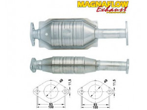 MAGNAFLOW 86720D katalizatoriaus keitiklis 
 Išmetimo sistema -> Katalizatoriaus keitiklis
GEX8068