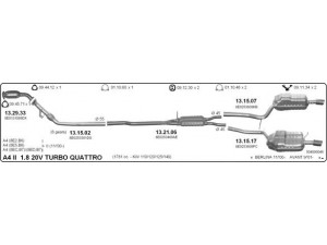 IMASAF 504000046 išmetimo sistema 
 Išmetimo sistema -> Išmetimo sistema, visa