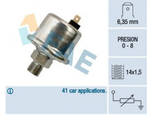 FAE 14530 siuntimo blokas, alyvos slėgis 
 Elektros įranga -> Jutikliai
530 617, 542 686, 60535988, 60537246