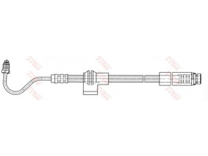 TRW PHD562 stabdžių žarnelė 
 Stabdžių sistema -> Stabdžių žarnelės
1333957, 4N112282BA