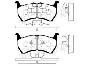IPS Parts IBD-1301 stabdžių trinkelių rinkinys, diskinis stabdys 
 Techninės priežiūros dalys -> Papildomas remontas
FAY8-26-48Z, G032-49-2809A, GA97-49-280
