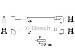 BOSCH 0 986 356 726 uždegimo laido komplektas 
 Kibirkšties / kaitinamasis uždegimas -> Uždegimo laidai/jungtys
2108 3707080 10, 2108 3707080 11