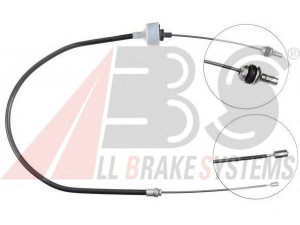 A.B.S. K23880 sankabos trosas 
 Dviratė transporto priemonės -> Kabeliai ir tachometro velenaai -> Sankabos trosas
7700 761 088, 7704 001 506