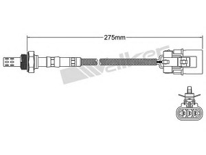 WALKER PRODUCTS 250-23075 lambda jutiklis 
 Išmetimo sistema -> Lambda jutiklis
22690 01P00, 22690 97N01, 226905E401