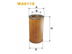 WIX FILTERS WA6118 oro filtras 
 Techninės priežiūros dalys -> Techninės priežiūros intervalai
1780154140, 178015414083, 17801541408T