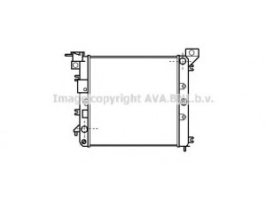 AVA QUALITY COOLING DN2018 radiatorius, variklio aušinimas 
 Aušinimo sistema -> Radiatorius/alyvos aušintuvas -> Radiatorius/dalys
2141001B60, 2141001B65, 2141001B67