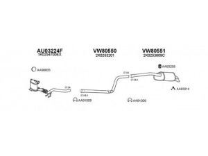VENEPORTE 800613 išmetimo sistema 
 Išmetimo sistema -> Išmetimo sistema, visa