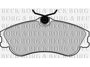BORG & BECK BBP1725 stabdžių trinkelių rinkinys, diskinis stabdys 
 Techninės priežiūros dalys -> Papildomas remontas
425213, 425234, 425333, 425378