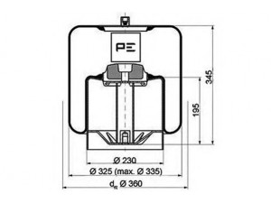 PE Automotive 084.115-73A dėklas, pneumatinė pakaba
946 320 01 21