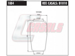 CASALS B1010 dėklas, pneumatinė pakaba 
 Pakaba -> Pneumatinė pakaba
5000301452, 5010294385, 500301452