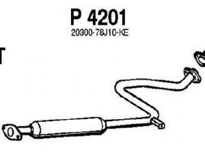 FENNO P4201 vidurinis duslintuvas 
 Išmetimo sistema -> Duslintuvas
20300-78J10