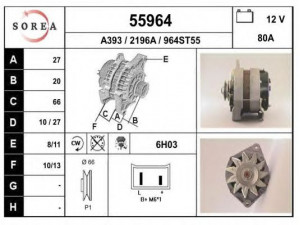 EAI 55964 kintamosios srovės generatorius