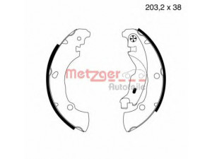 METZGER MG 717 stabdžių trinkelių komplektas 
 Techninės priežiūros dalys -> Papildomas remontas
9947690
