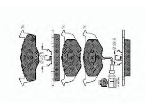 SPIDAN 32815 stabdžių trinkelių rinkinys, diskinis stabdys 
 Techninės priežiūros dalys -> Papildomas remontas
6Q0 698 151 B, 6Q0 698 151 B