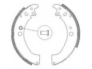 REMSA 4502.00 stabdžių trinkelių komplektas 
 Techninės priežiūros dalys -> Papildomas remontas
4238-38, 4238-92, 423838, 423892
