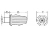 HELLA 2BA 001 263-001 indikatorius
