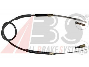 A.B.S. K11566 trosas, stovėjimo stabdys 
 Stabdžių sistema -> Valdymo svirtys/trosai
251609701A, 251609701B, 251609701C
