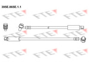 FTE 395E.865E.1.1 stabdžių žarnelė 
 Stabdžių sistema -> Stabdžių žarnelės
13237788, 13315112, 13327446, 20912242