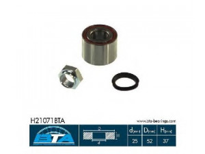 BTA H21071BTA rato guolio komplektas 
 Ašies montavimas/vairavimo mechanizmas/ratai -> Rato stebulė/montavimas -> Rato guolis
43210-AX000, 43210-AZ300, 370152