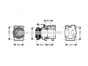 AVA QUALITY COOLING HYAK138 kompresorius, oro kondicionierius 
 Oro kondicionavimas -> Kompresorius/dalys
9770126011, 977013E400, 9770126011