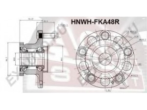 ASVA HNWH-FKA48R rato stebulė 
 Ašies montavimas/vairavimo mechanizmas/ratai -> Rato stebulė/montavimas -> Rato stebulė
42200-SMG-G51