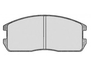RAICAM RA.0486.0 stabdžių trinkelių rinkinys, diskinis stabdys
MB366969, MB668722, MR162521
