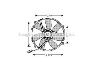 AVA QUALITY COOLING MS7512 ventiliatorius, radiatoriaus 
 Aušinimo sistema -> Oro aušinimas
0015000593
