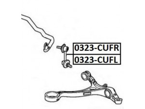 ASVA 0323-CUFR šarnyro stabilizatorius
51320-SDA-A05, 51320-TA0-A01