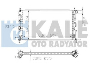 KALE OTO RADYATÖR 136200 radiatorius, variklio aušinimas 
 Aušinimo sistema -> Radiatorius/alyvos aušintuvas -> Radiatorius/dalys
1300185, 52479098, 52479099, 1300185