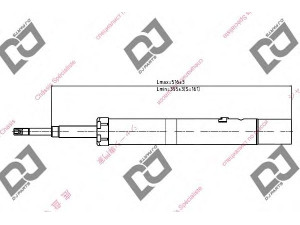 DJ PARTS DS1078GS amortizatorius 
 Pakaba -> Amortizatorius
4180072C50