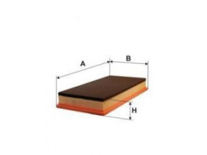UNIFLUX FILTERS XA85S oro filtras 
 Techninės priežiūros dalys -> Techninės priežiūros intervalai