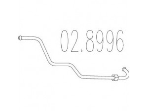 MTS 02.8996 vamzdžių sujungimas, išmetimo sistema 
 Dviratė transporto priemonės -> Išmetimo sistema -> Atskiros surinkimo dalys -> Gnybtas