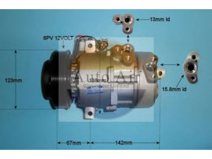 AUTO AIR GLOUCESTER 14-2061 kompresorius, oro kondicionierius 
 Oro kondicionavimas -> Kompresorius/dalys
977012P160