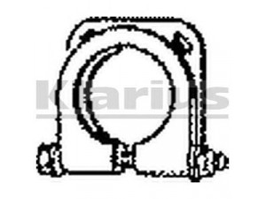 KLARIUS 430135 laikiklis, išmetimo sistema
4214978, 4124718, 4214978, 4214978