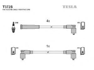 TESLA T372S uždegimo laido komplektas 
 Kibirkšties / kaitinamasis uždegimas -> Uždegimo laidai/jungtys
007901726S