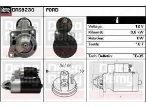 DELCO REMY DRS8230 starteris 
 Elektros įranga -> Starterio sistema -> Starteris
5026496, 6203382, 66925246, 91AB11000JA