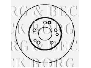 BORG & BECK BBD5052 stabdžių diskas 
 Dviratė transporto priemonės -> Stabdžių sistema -> Stabdžių diskai / priedai
1244212412, A1244212412