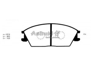 ASHUKI Y025-01 stabdžių trinkelių rinkinys, diskinis stabdys 
 Techninės priežiūros dalys -> Papildomas remontas
0 986 424 135/BOSCH, 025 210 1214/MEYLE