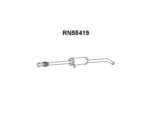 VENEPORTE RN55419 vidurinis duslintuvas 
 Išmetimo sistema -> Duslintuvas
7700844689