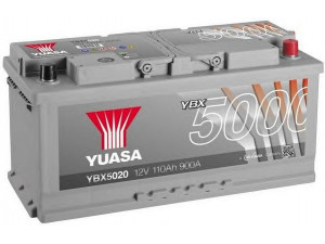 YUASA YBX5020 starterio akumuliatorius 
 Elektros įranga -> Akumuliatorius