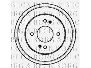 BORG & BECK BBR7006 stabdžių būgnas 
 Stabdžių sistema -> Būgninis stabdys -> Stabdžių būgnas
42610SE0000, 42610SE0010, 42610SEO010