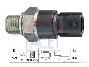 FACET 7.0181 alyvos slėgio jungiklis 
 Variklis -> Variklio elektra
25240-00Q0F, 82 00 359 633, 82 00 671 275