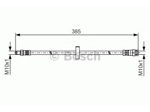 BOSCH 1 987 481 531 stabdžių žarnelė 
 Stabdžių sistema -> Stabdžių žarnelės
0001314980080, 1314980080, 71736945