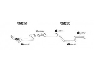VENEPORTE 500138 išmetimo sistema 
 Išmetimo sistema -> Išmetimo sistema, visa