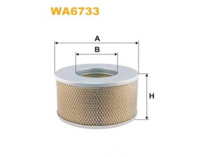 WIX FILTERS WA6733 oro filtras 
 Techninės priežiūros dalys -> Techninės priežiūros intervalai
1780154150