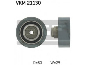 SKF VKM 21130 kreipiantysis skriemulys, paskirstymo diržas 
 Diržinė pavara -> Paskirstymo diržas/komplektas -> Laisvasis/kreipiamasis skriemulys
038 109 244 B, 038 109 244 H, 038 109 244 M