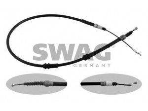 SWAG 30 93 6352 trosas, stovėjimo stabdys 
 Stabdžių sistema -> Valdymo svirtys/trosai
7H0 609 701 D