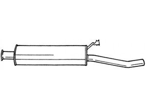 AKS DASIS SG51604 galinis duslintuvas
